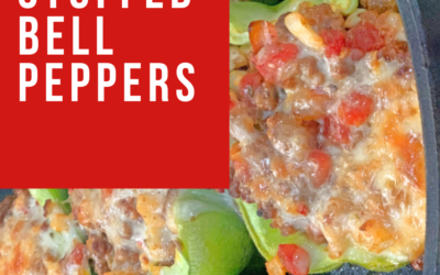 One Pan Keto Stuffed Bell Peppers