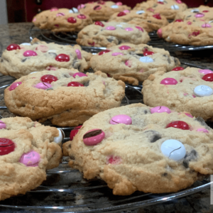 M&M Cookies Cooling