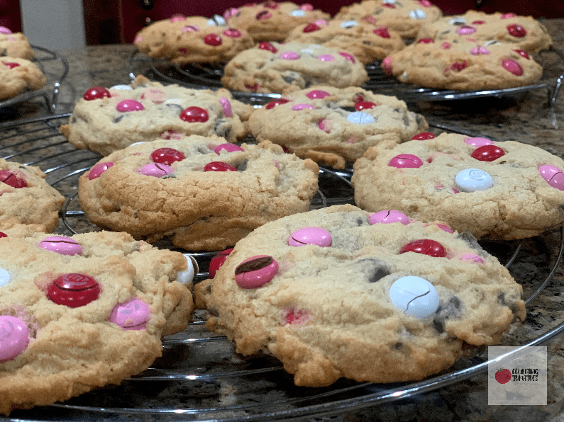 M&M Cookies Cooling