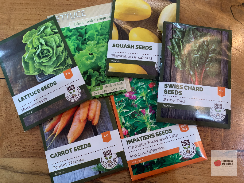 Heirloom Seed Packets