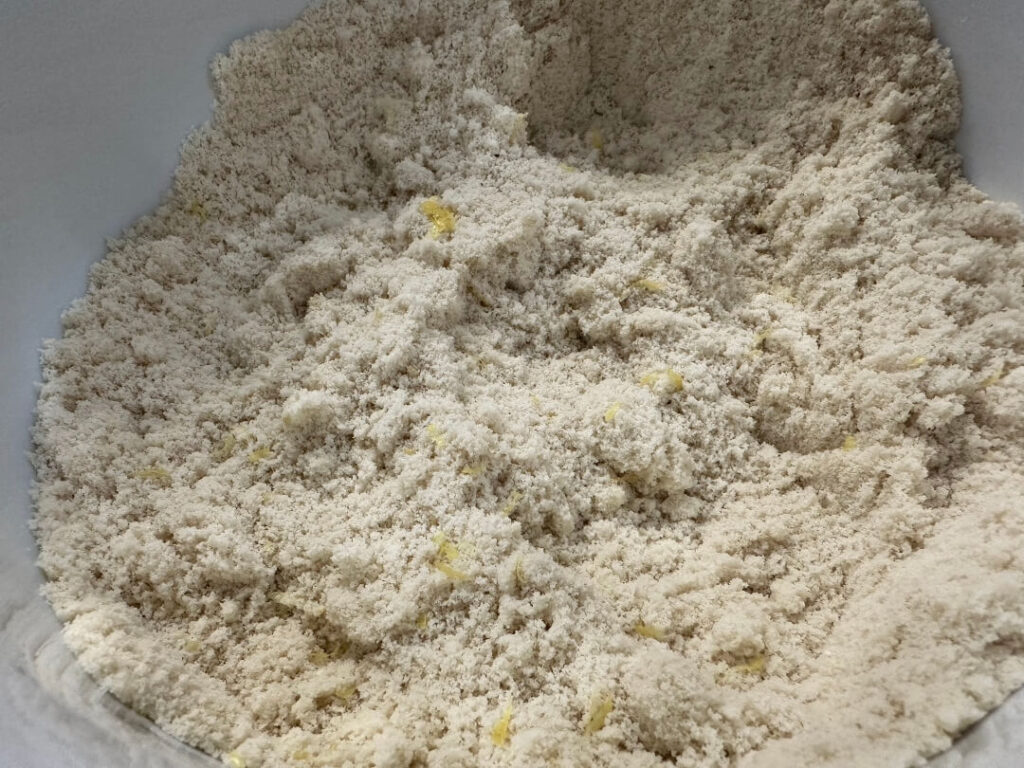 Almond Flour with Lemon Zest