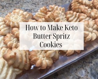 How to Make Keto Butter Spritz Cookies