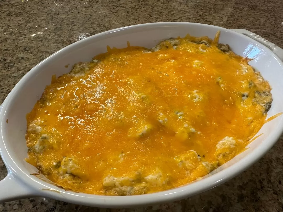 Creamy Hatch Green Chile & Corn Dip