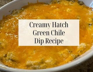 Easy Creamy Hatch Green Chile & Corn Dip Recipe